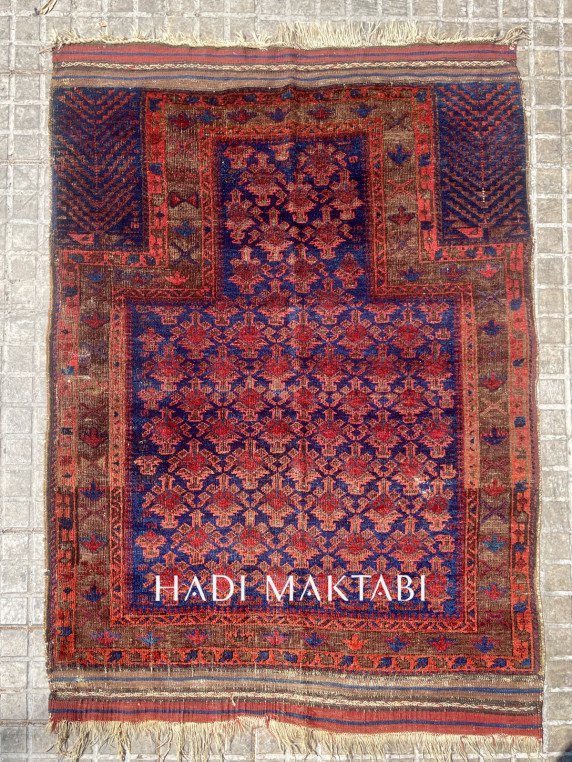 Sweet Baluch Prayer Rug