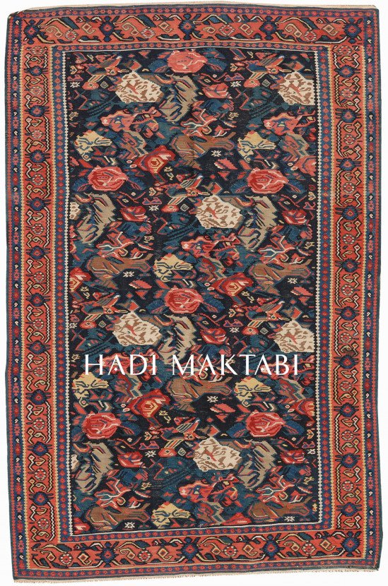 Senneh Gol Farang Kilim