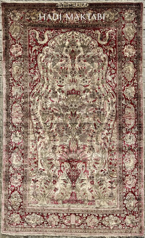 Silk Mohtasham With Important Signature