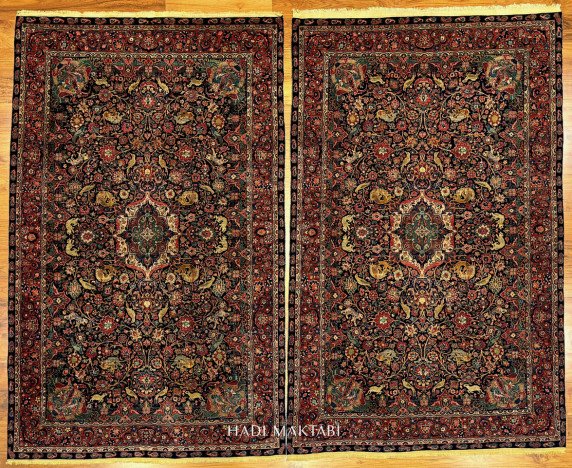 ROYAL TEHRAN ON SAFFRON SILK